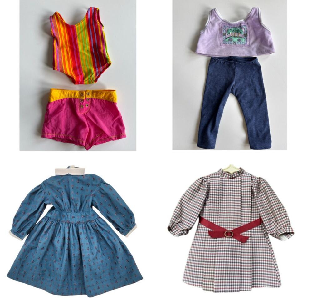 American Girl Pleasant Co Samantha Dress Outfit Lot 1980s